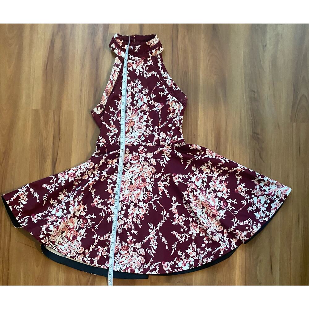 Women’s Size 8 B. Darlin Multi Color Formal Flowy… - image 5